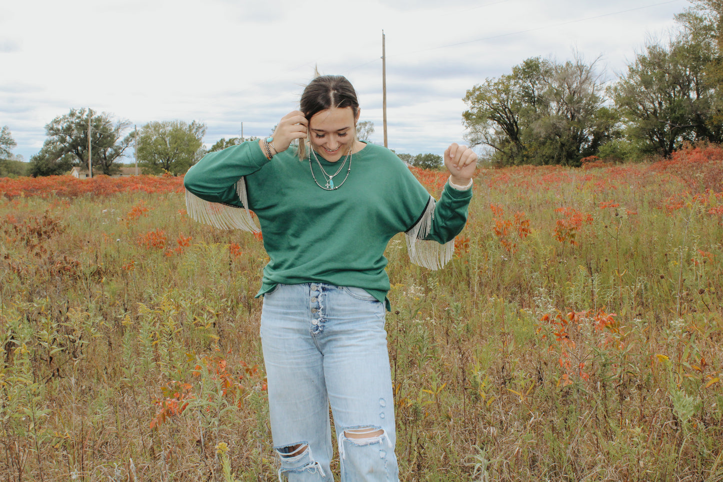 Nash Fringe Long Sleeve