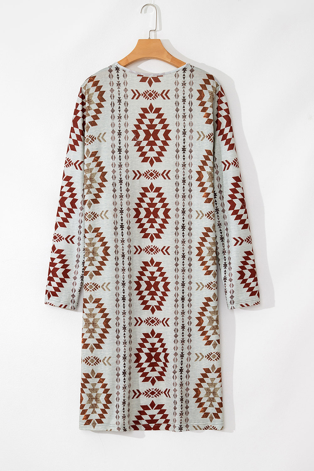 Aztec Long Cardigan