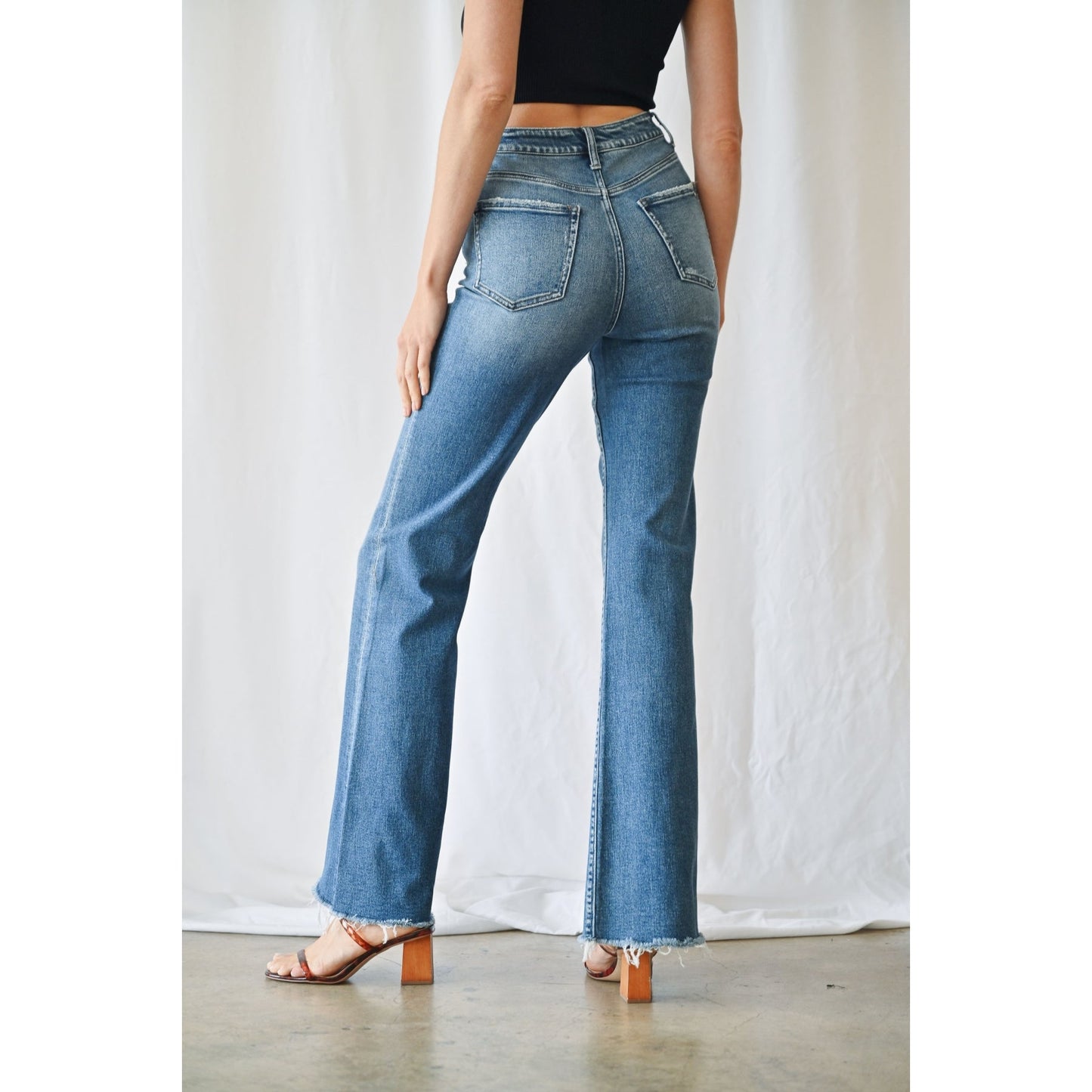 Mica Super High Rise-Vintage Flare Jeans